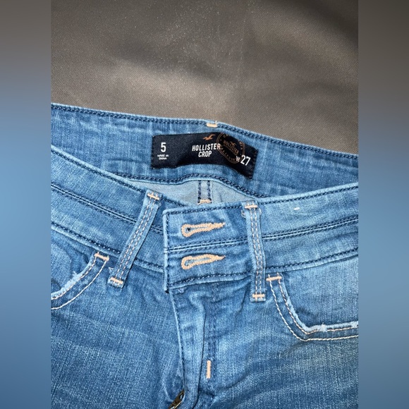 Hollister Crop Jeans Size 5 - Picture 4 of 7